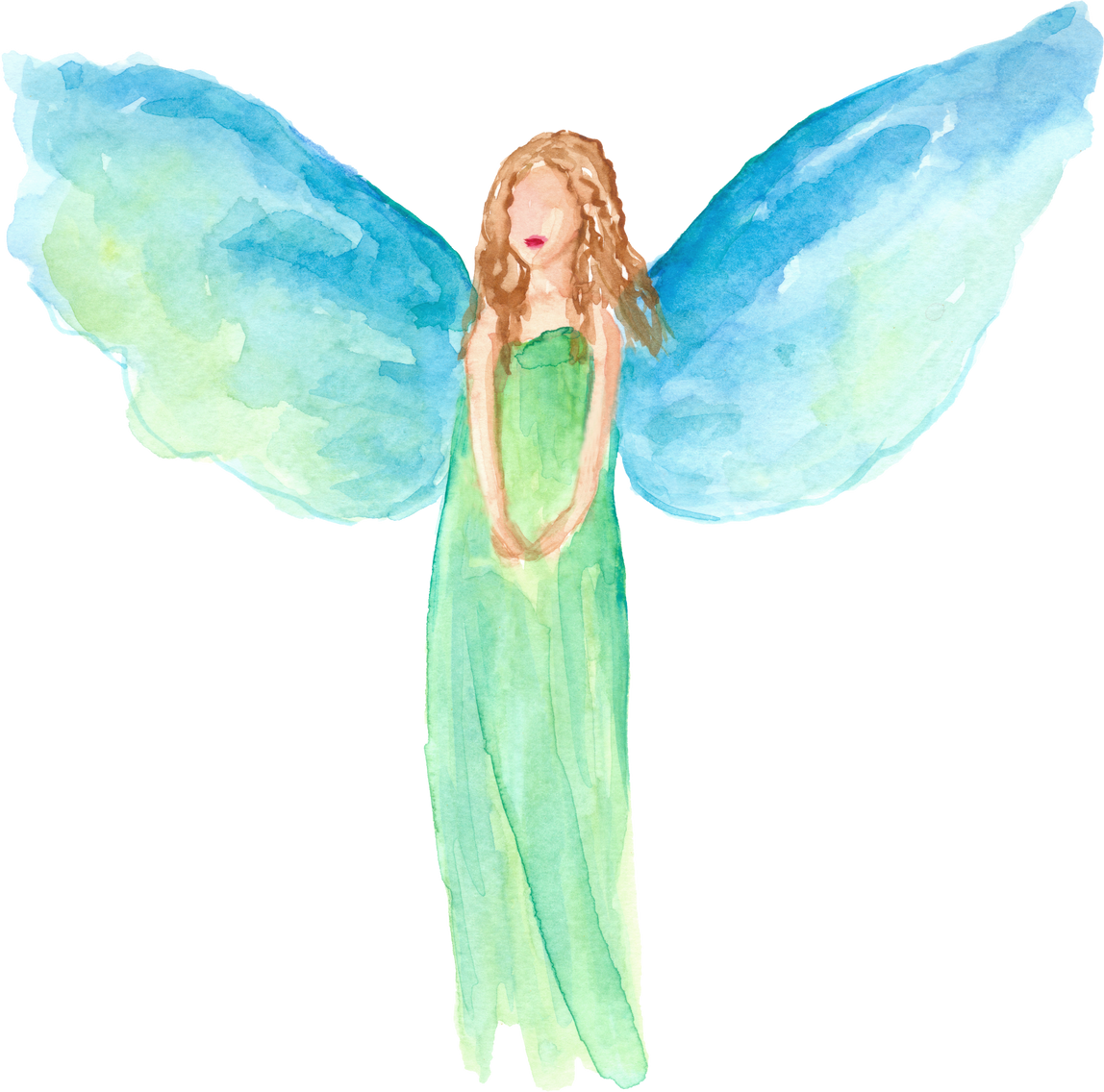 Aqua Green Angel