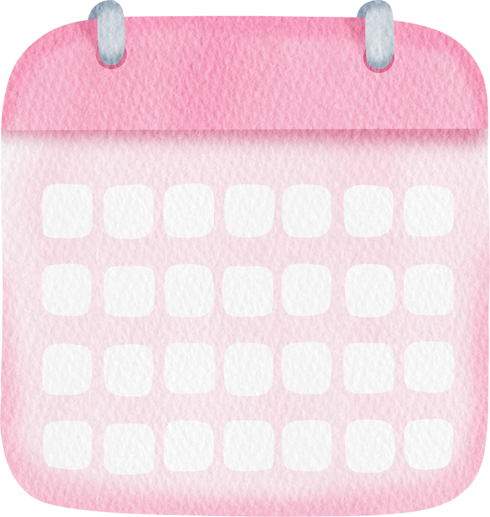 Watercolor Calendar.